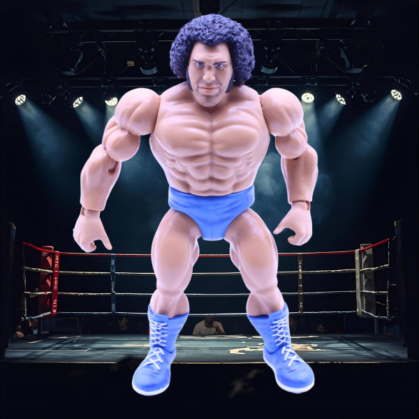 Andre the Giant – WWE Retro Sammler Actionfigur (US Early Career Edition)